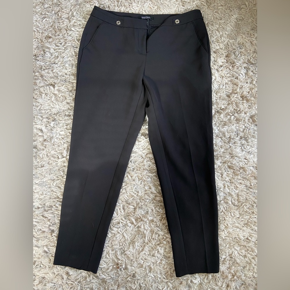 White House | Black Market black pants - ankle taper. Size 4